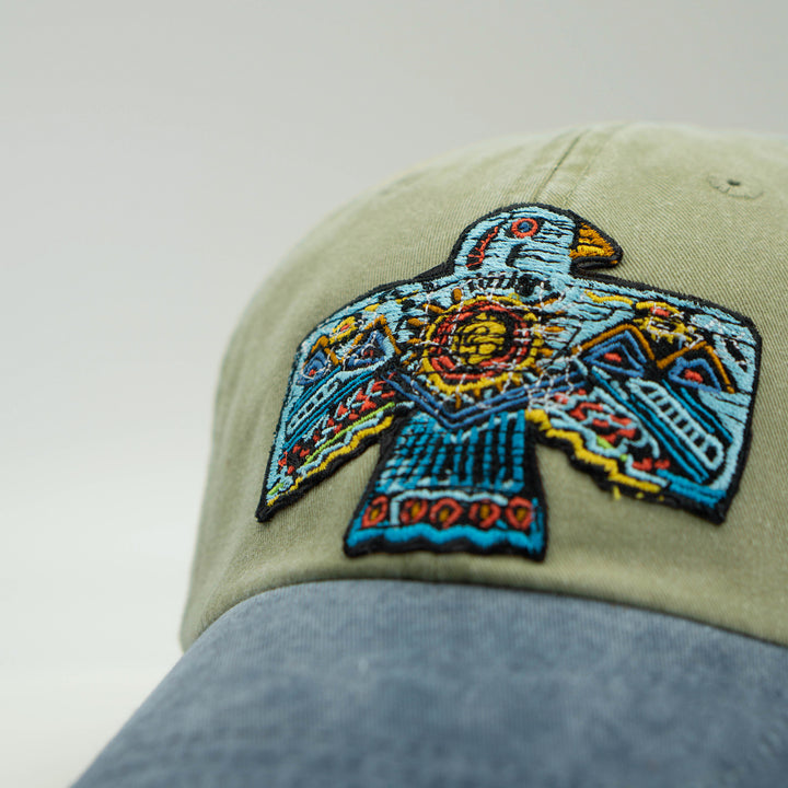 Blue Thunderbird Patch Cap