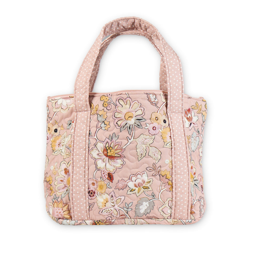 Kennedy Quilted Zipper Tote Bag